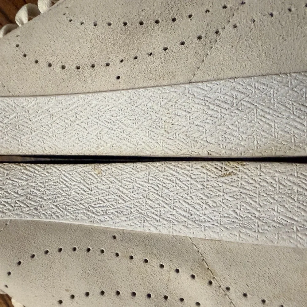 Nike SB Zoom Blazer Mid Deconstructed Suede Skate Shoes‎ Cream White Mens